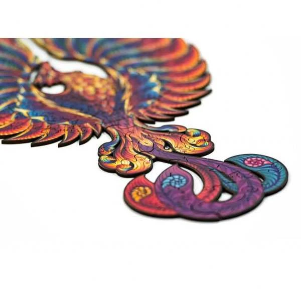 Fantasy Puzzles Fenix Dėlionė Iš Medžio M Dydis (130 detalių)