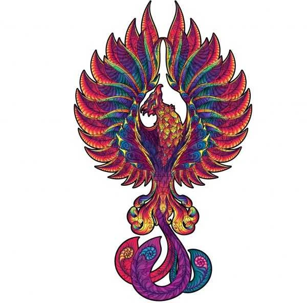 Fantasy Puzzles Fenix Dėlionė Iš Medžio L Dydis (240 detalių)