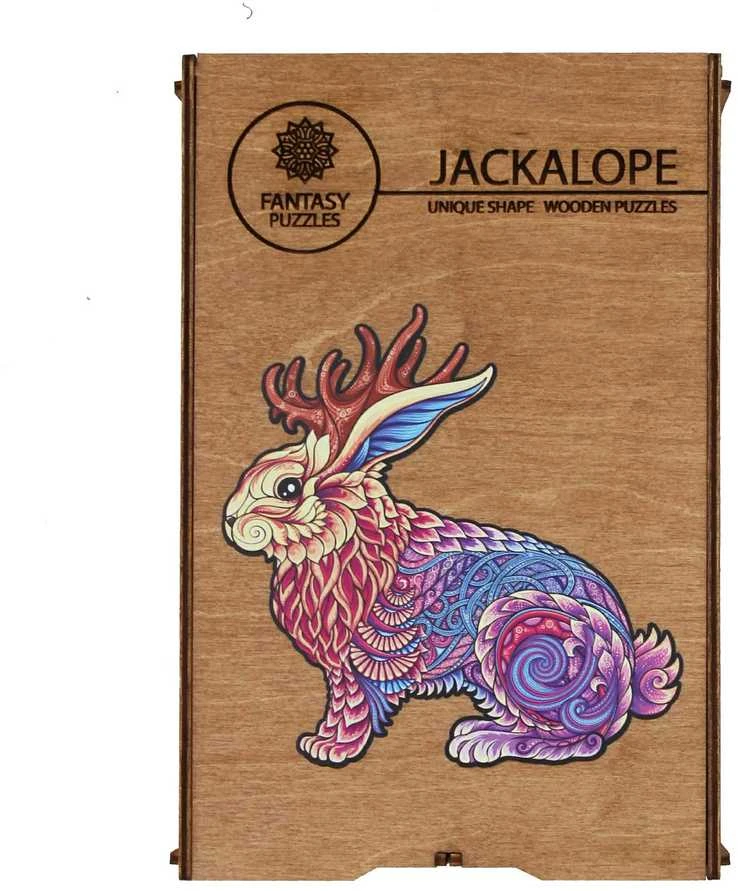 Fantasy Puzzles Jackalope Dėlionė Iš Medžio L Dydis (300 detalių)