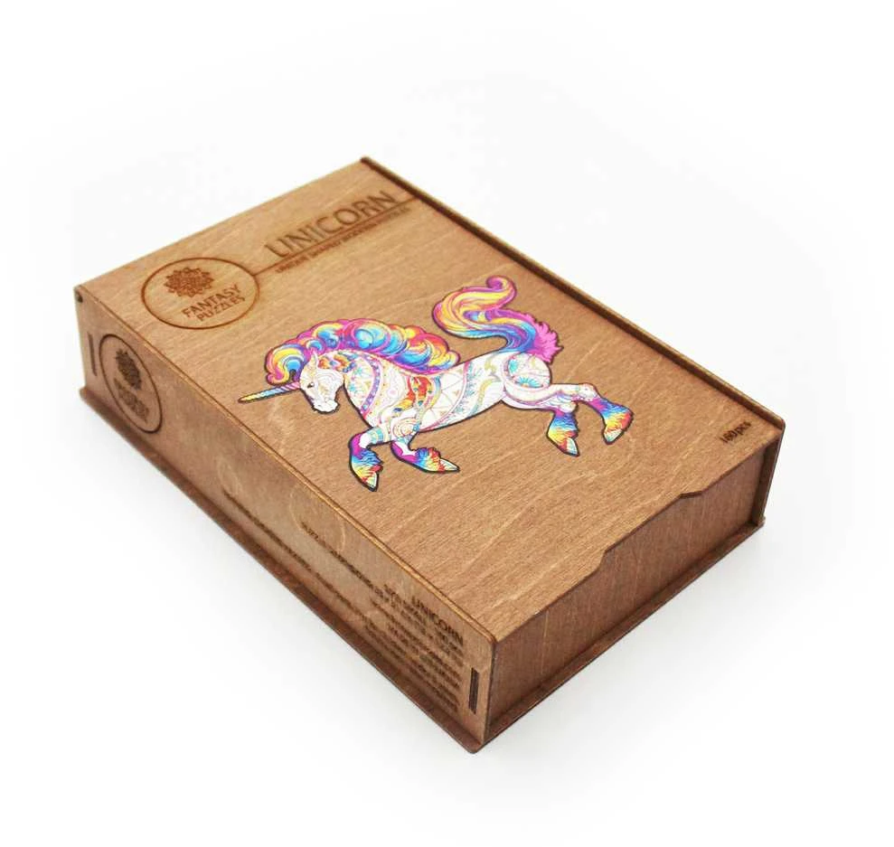 Fantasy Puzzles Unicorn Dėlionė Iš Medžio L Dydis (260 detalių)