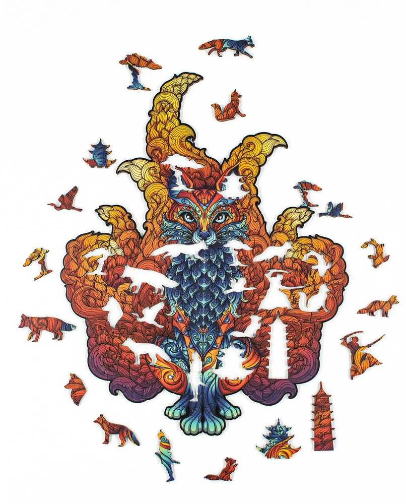 Fantasy Puzzles Zenko Dėlionė Iš Medžio M Dydis (120 detalių)