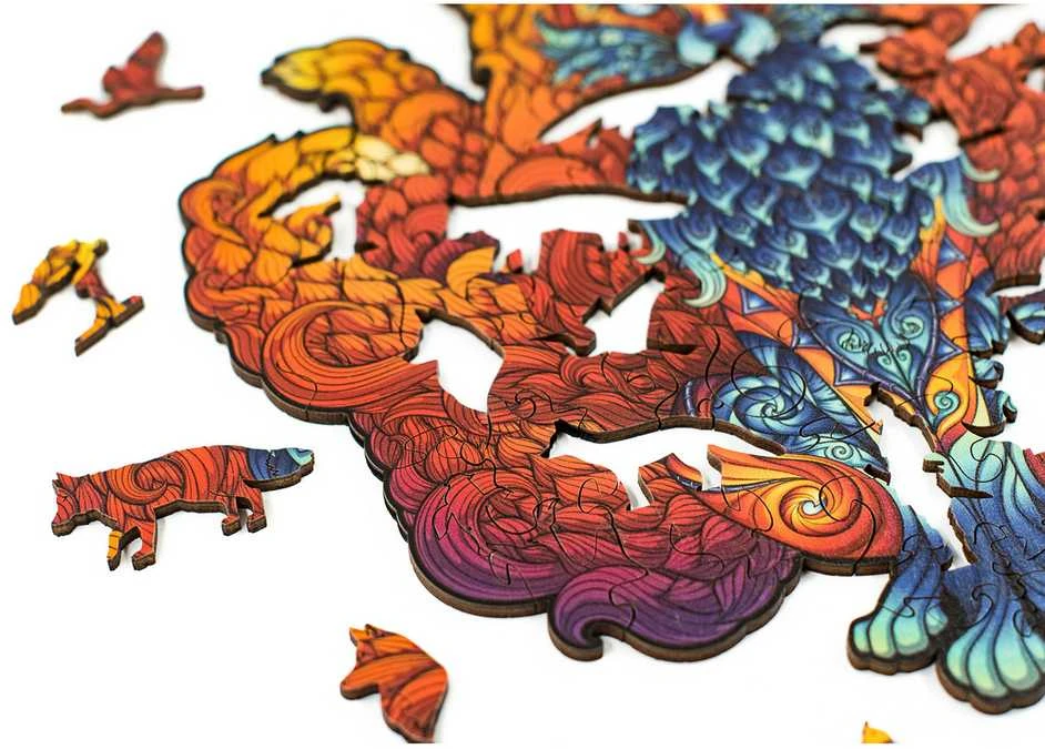 Fantasy Puzzles Zenko Dėlionė Iš Medžio M Dydis (120 detalių)