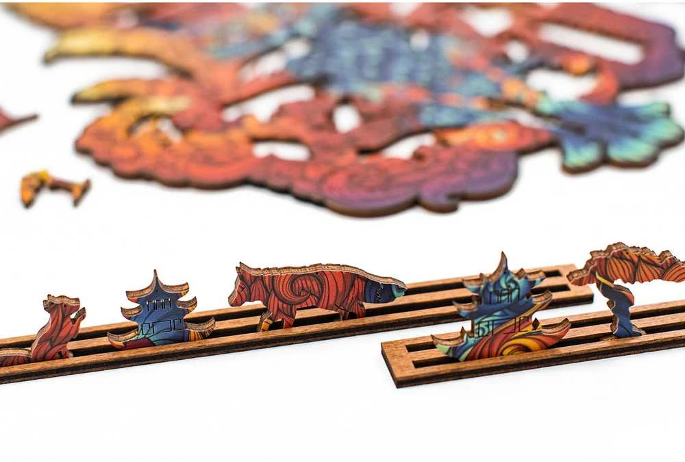 Fantasy Puzzles Zenko Dėlionė Iš Medžio XL Dydis (600 detalių)
