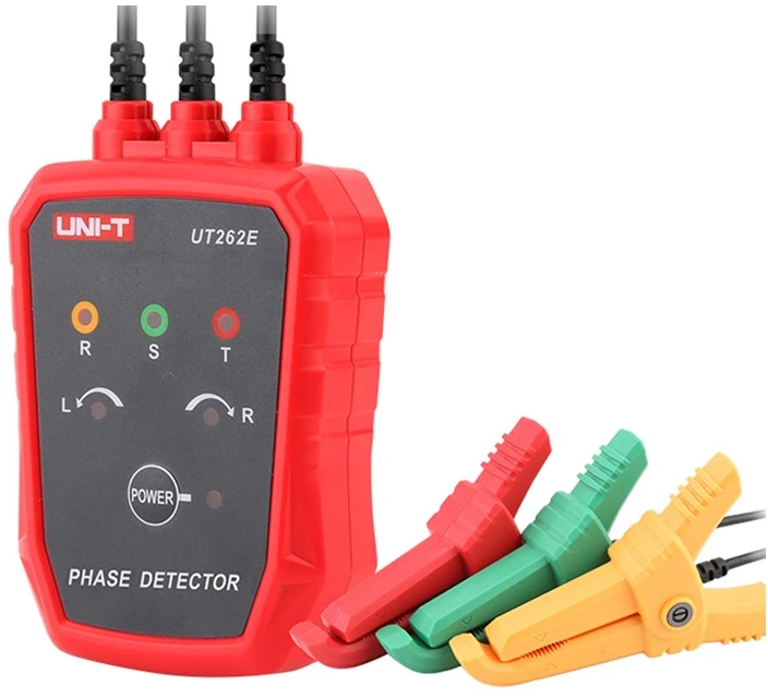 Bekontaktis fazių sekos testeris 70-1000V AC (45Hz～ 66Hz), UNI-T