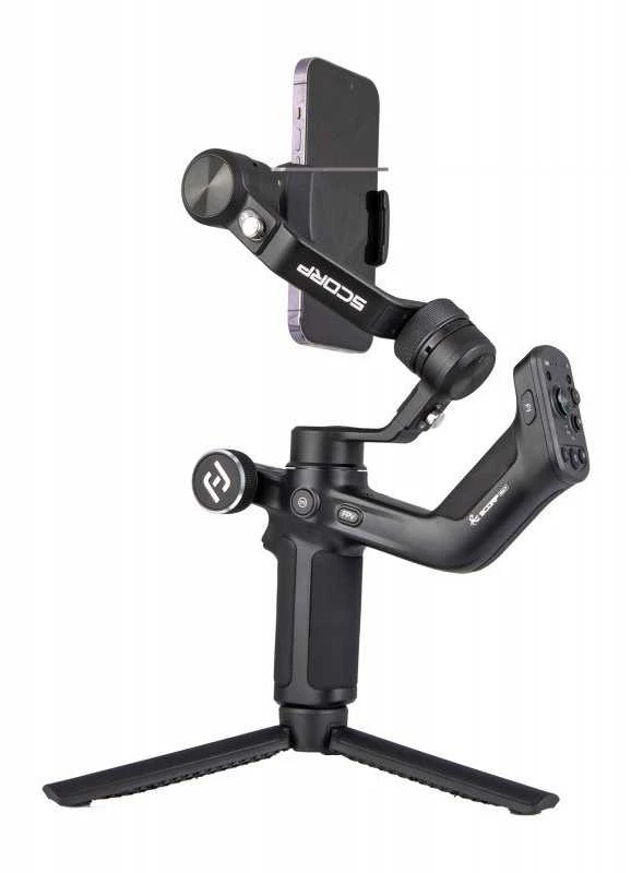 Feiyu Tech FeiyuTech Scorp mini P rankinis stabilizatorius (gimbalas) išmaniesiems telefonams (Juodas)