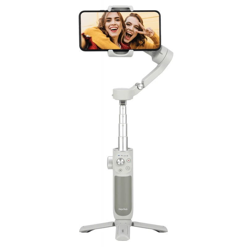 Feiyu Tech Gimbal Stabilizatorius - FeiyuTech Vimble 4 Advance 3-Akso Stabilizacija, AI Sekimo Modulis, Pilka