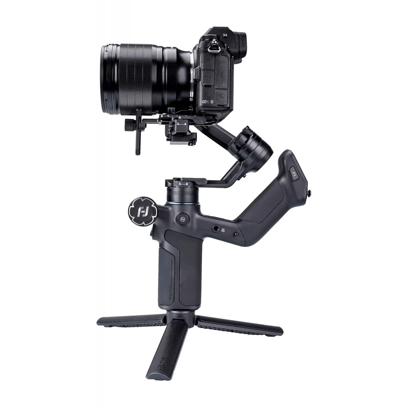 Feiyu Tech Kameros Stabilizatorius - FeiyuTech Scorp 3 Mini Pro Gimbal 2 Kg Apkrova Su Jutikliniu Ekranu Juodas