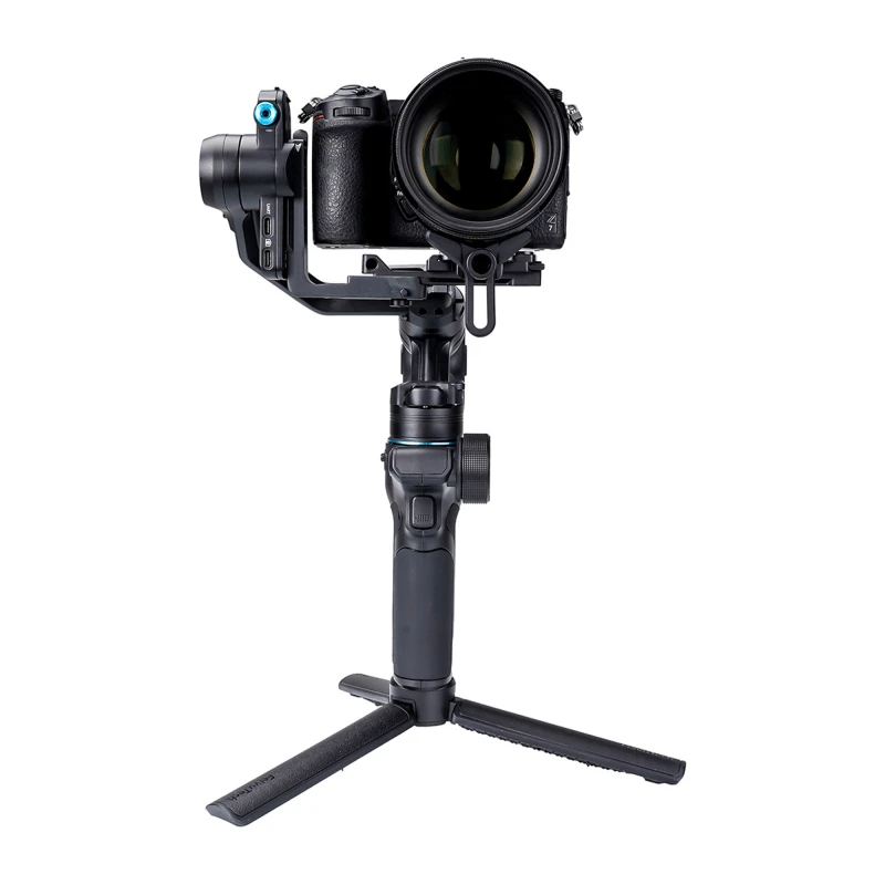 Feiyu Tech Kameros Stabilizatorius - FeiyuTech Scorp 3 Mini Pro Gimbal 2 Kg Apkrova Su Jutikliniu Ekranu Juodas