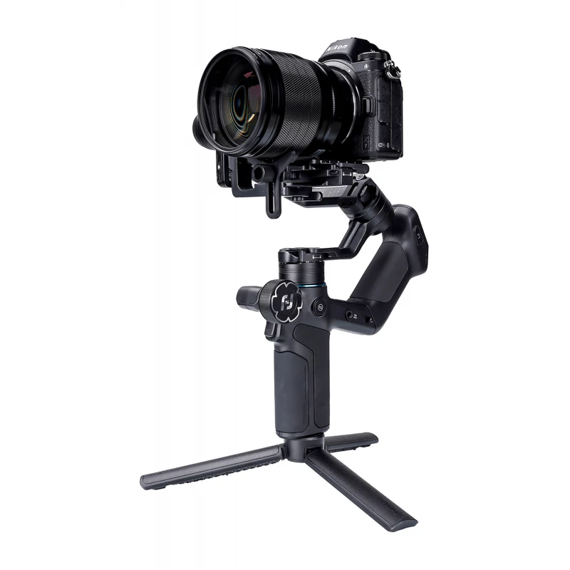Feiyu Tech Kameros Stabilizatorius - FeiyuTech Scorp 3 Mini Pro Gimbal 2 Kg Apkrova Su Jutikliniu Ekranu Juodas
