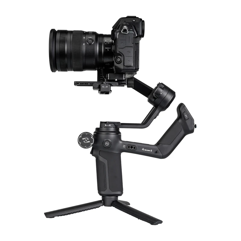 Feiyu Tech Rankinis gimbal'as - FeiyuTech Scorp 3 Rinkinys Gimbal VDSLR Kameroms, 3.5kg Apkrova, AI Sekimas