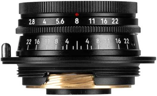 Fiksuoto židinio nuotolio objektyvas - 7Artisans 35mm F2.8 Leica M Tvirtinimo Rankinis Fokusavimo Pirmasis Objektyvas Juodas