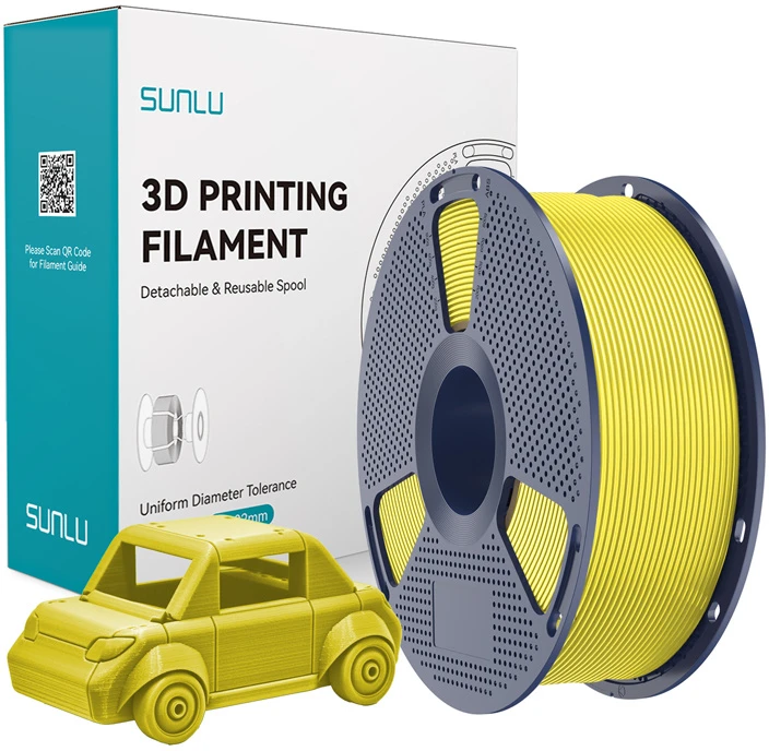 Sunlu PETG Filament (Geltona)