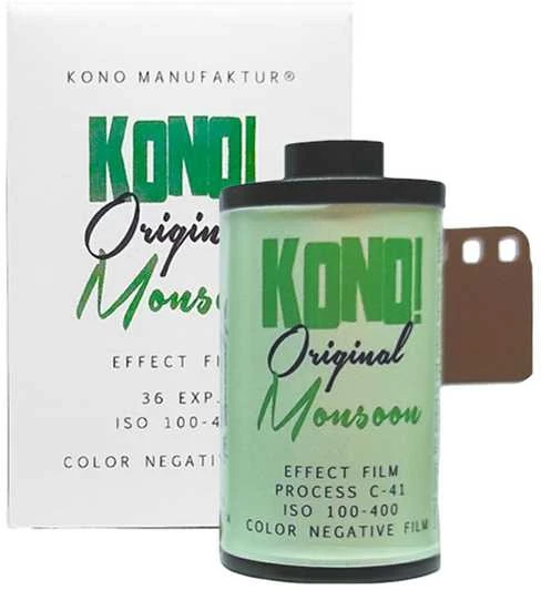 Filmas - KONO Original Monsoon 36 Spalvota Neigiama Filmas, Subalansuota Spalva, Smulkus Grūdėtumas