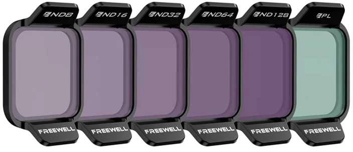 6 Freewell Standard Day filtrų rinkinys, skirtas DJI Flip