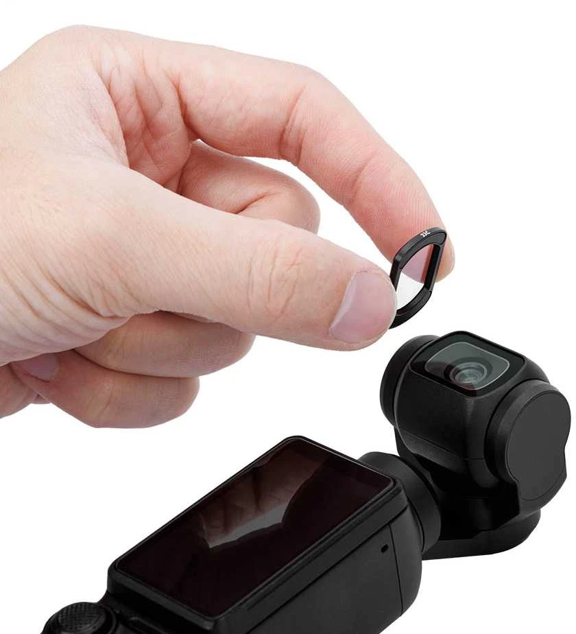 Filtras - JJC F DP3UV filtrų rinkinys DJI Osmo Pocket 3, magnetinis dizainas