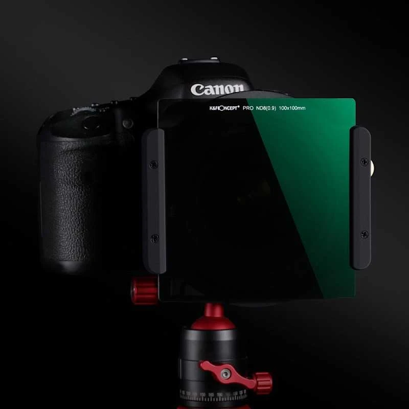 Filtras - K&F Concept ND8 100x100mm Optinis Stiklas 3-Stop Tamsinimas