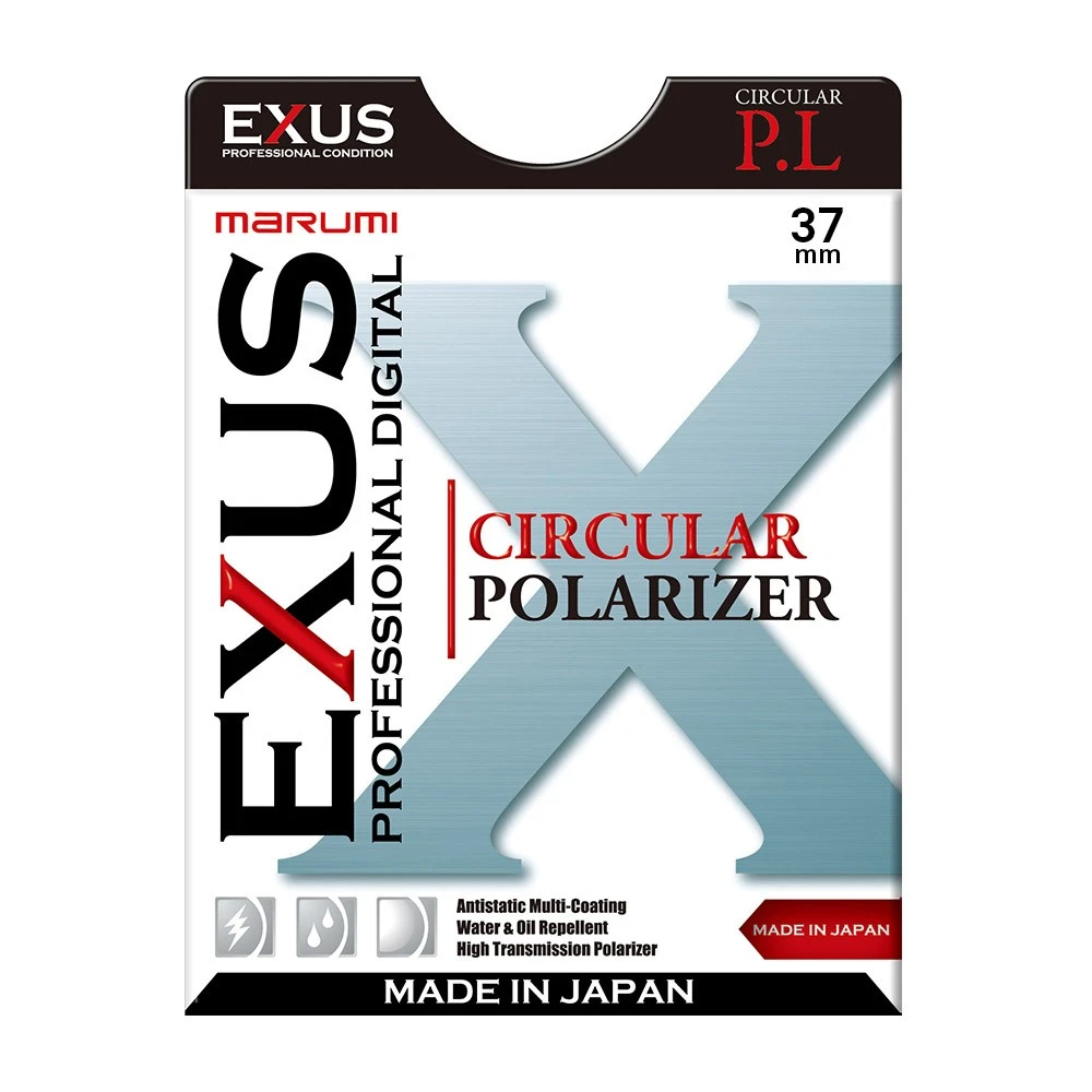 Filtras kamerai - Marumi EXUS CPL 37mm