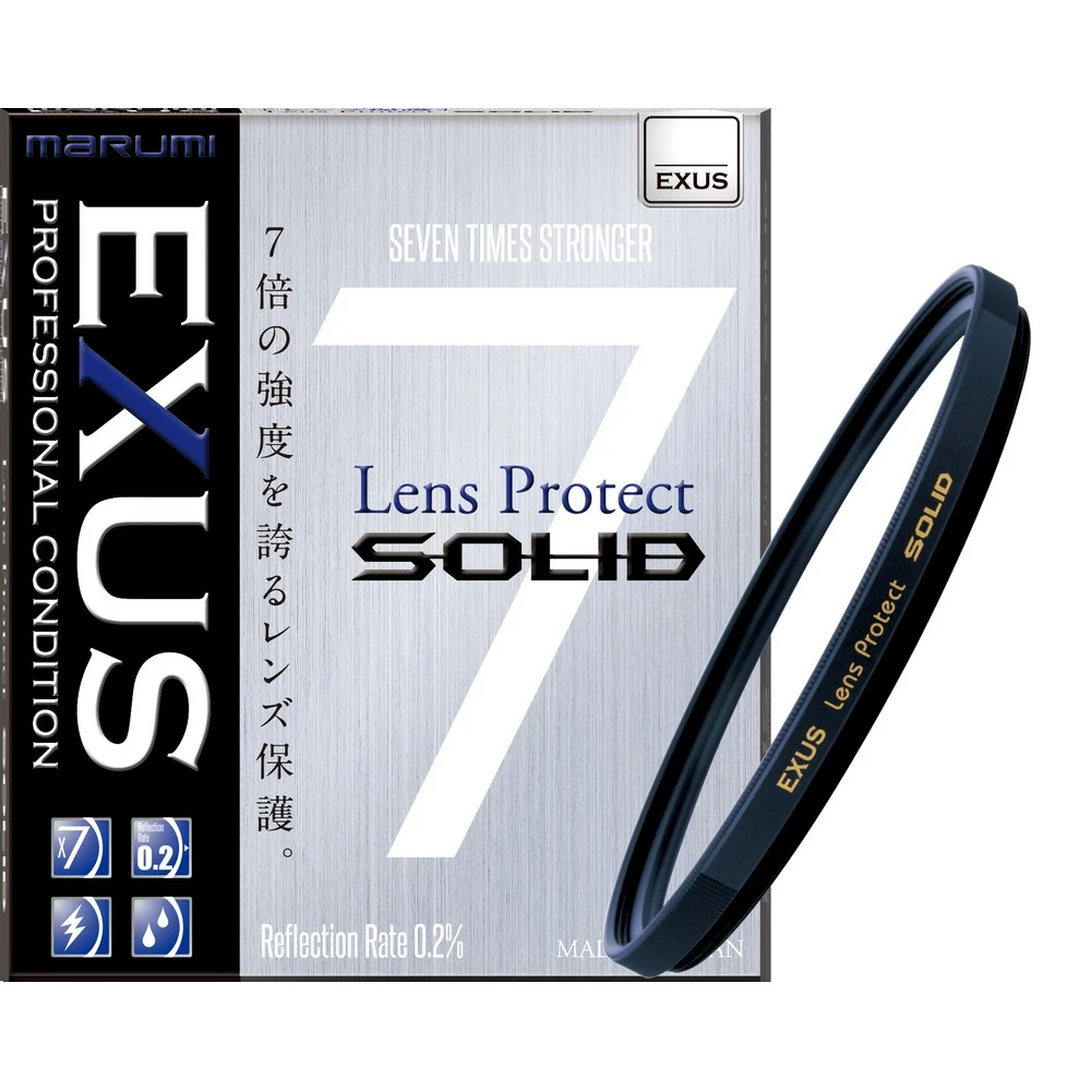 Filtras - Marumi EXUS SOLID 58mm Stiprinto Stiklo Apsauginis Filtras