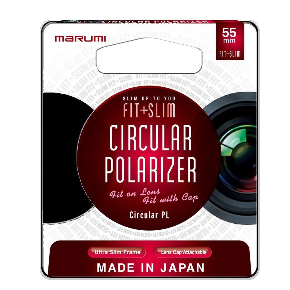 Filtras - Marumi FIT+SLIM poliarizacinis filtras 55mm multi-danga