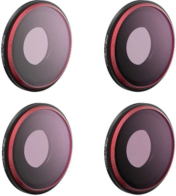 ND-PL filtro rinkinys PGYTECH (8/16/32/64), skirtas DJI Osmo Action 3