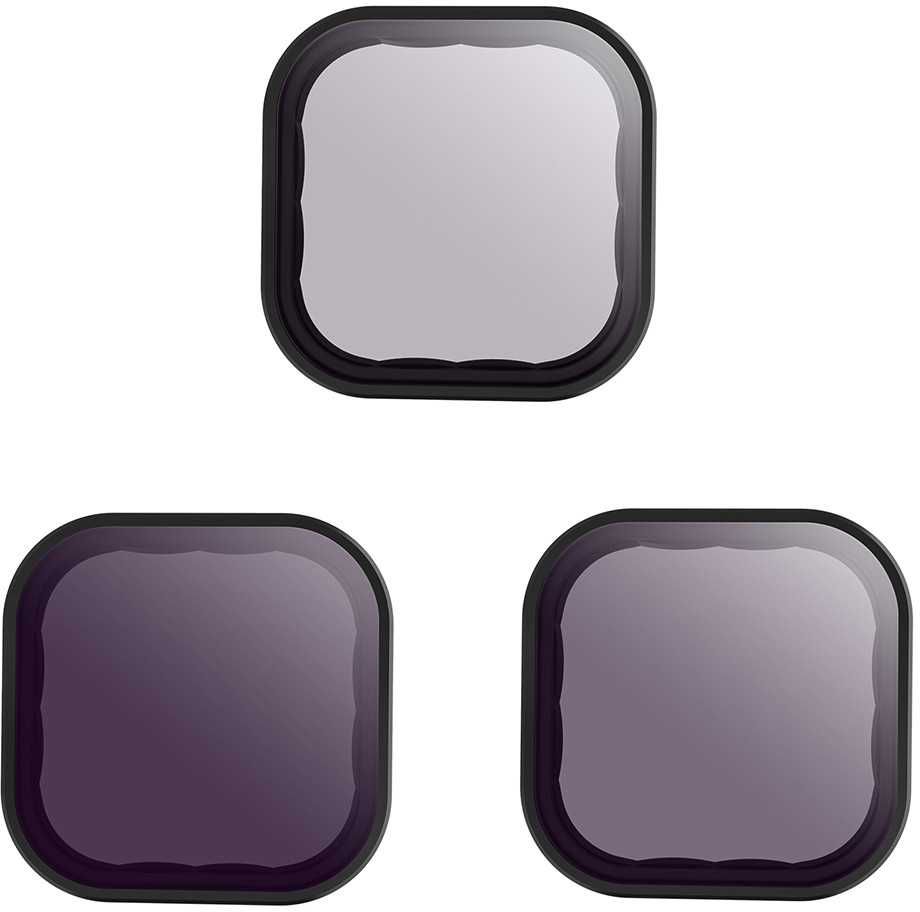 Set of 3 Telesin ND 8/16/32 filters for GoPro GoPro Hero 13 Juodas (S5-FLT-12-TGP)