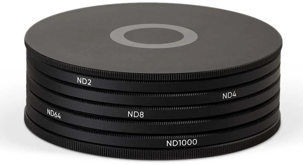Filtras - Urth 46mm ND filtro rinkinys ND2 ND4 ND8 ND64 ND1000