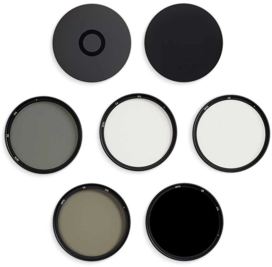 Filtras - Urth 58mm Magnetic Essential Kit (UV, CPL, ND8, ND1000)