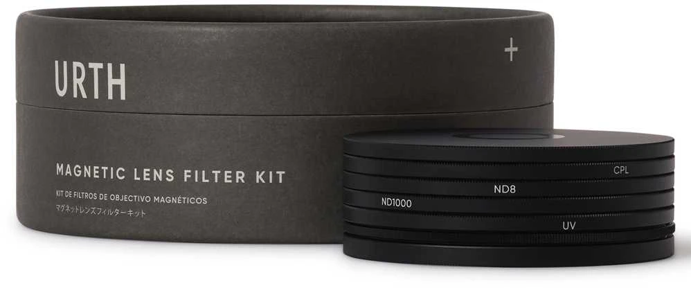 Filtras - Urth 77mm Magnetic Essential Kit (UV, CPL, ND8, ND1000)