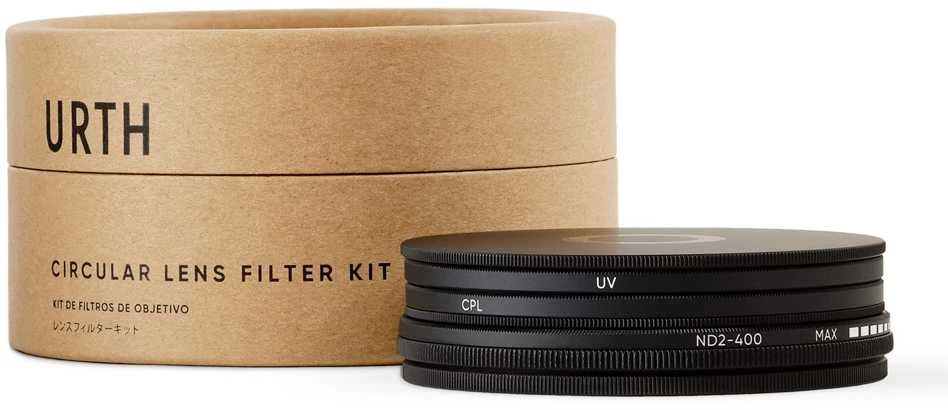 Filtras - Urth 77mm UV CPL ND2 400 filtro rinkinys
