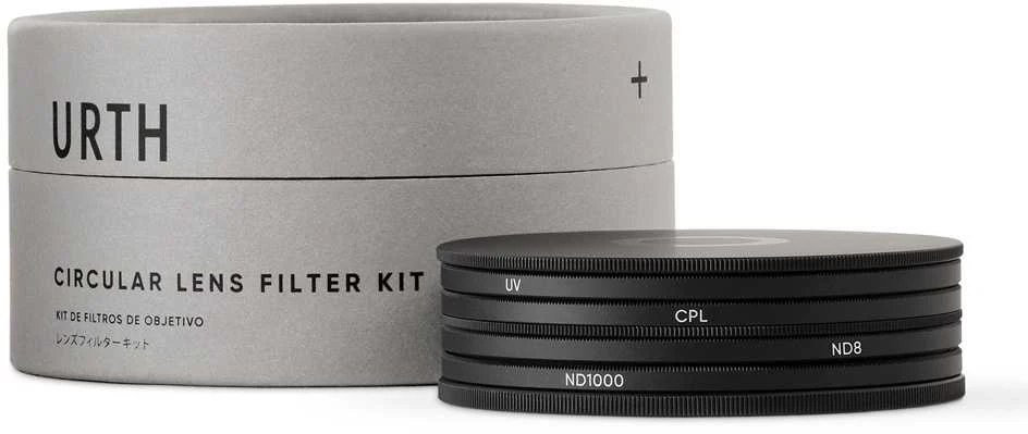 Filtras - Urth 77mm UV, CPL, ND8, ND1000 filtro rinkinys