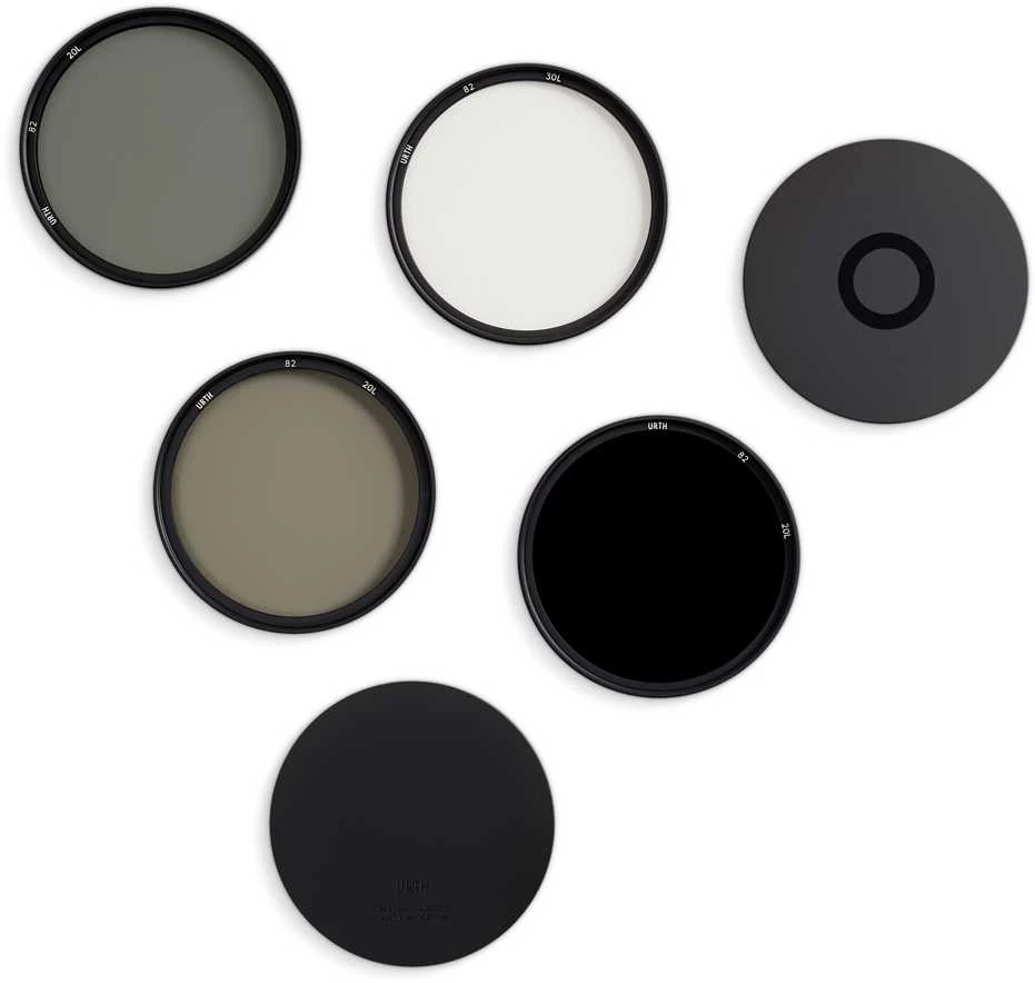 Filtras - Urth 82mm UV, CPL, ND8, ND1000 filtro rinkinys