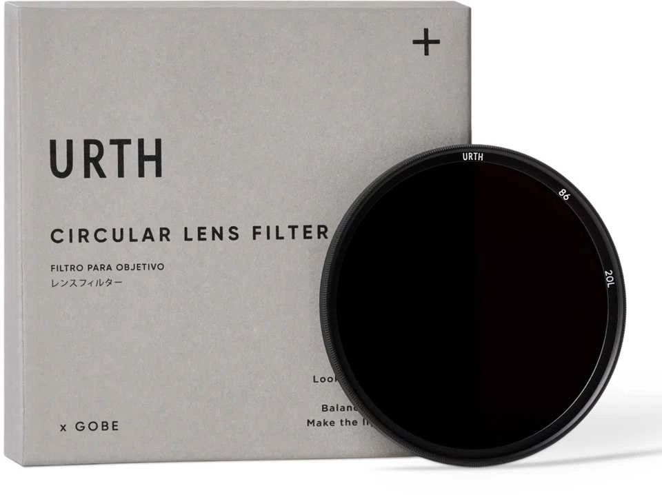 Filtras - Urth 86mm Infraraudonųjų spindulių (R72) objektyvo filtras, 20 sluoksnių nano danga