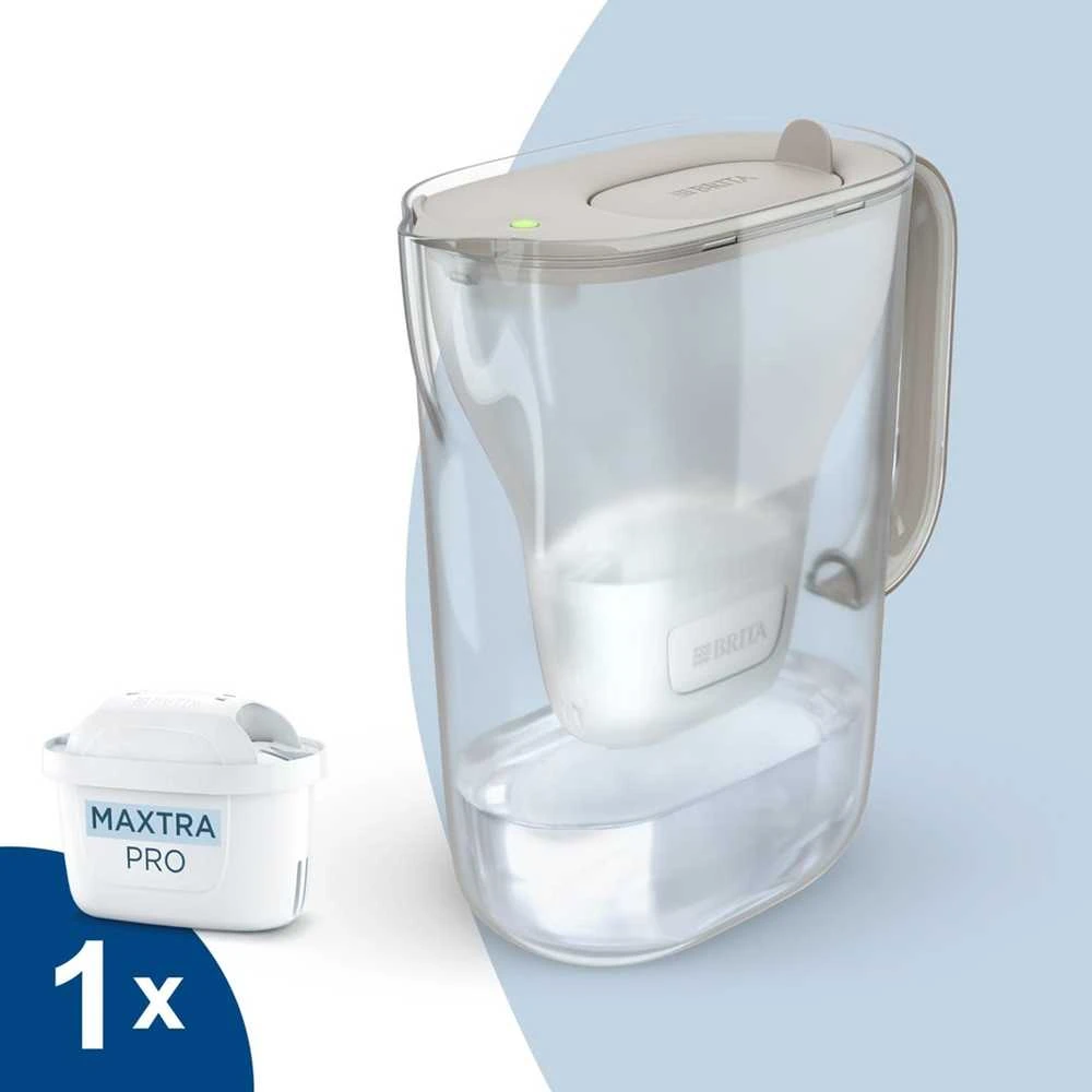 Vandens filtras Brita, 2.4 l, ruda +DOVANA Brita gertuvė