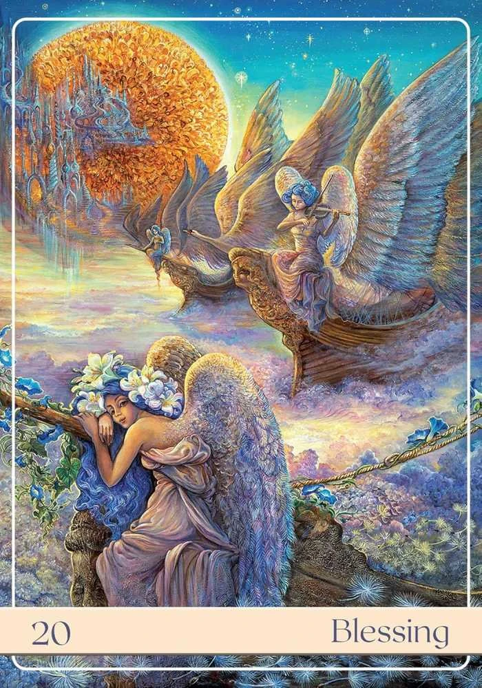 Findhorn Press Orakulo kortų rinkinys - Angelic Vibrations Oracle 50 Kortų Kaladė ir Instrukcijų Knyga