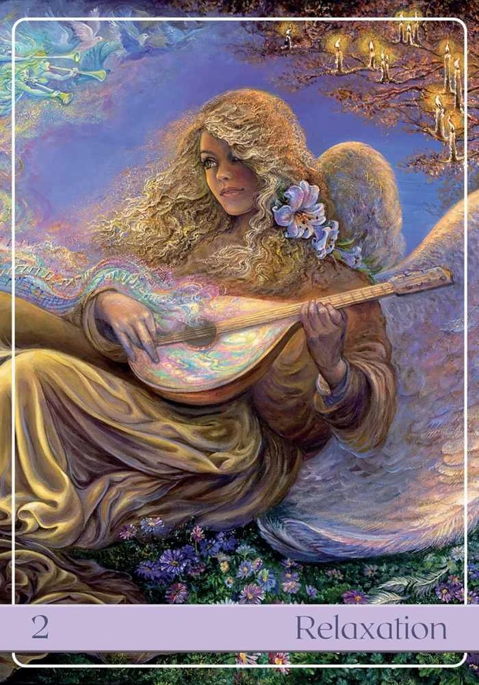 Findhorn Press Orakulo kortų rinkinys - Angelic Vibrations Oracle 50 Kortų Kaladė ir Instrukcijų Knyga