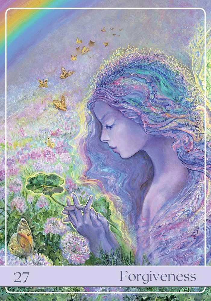 Findhorn Press Orakulo kortų rinkinys - Angelic Vibrations Oracle 50 Kortų Kaladė ir Instrukcijų Knyga