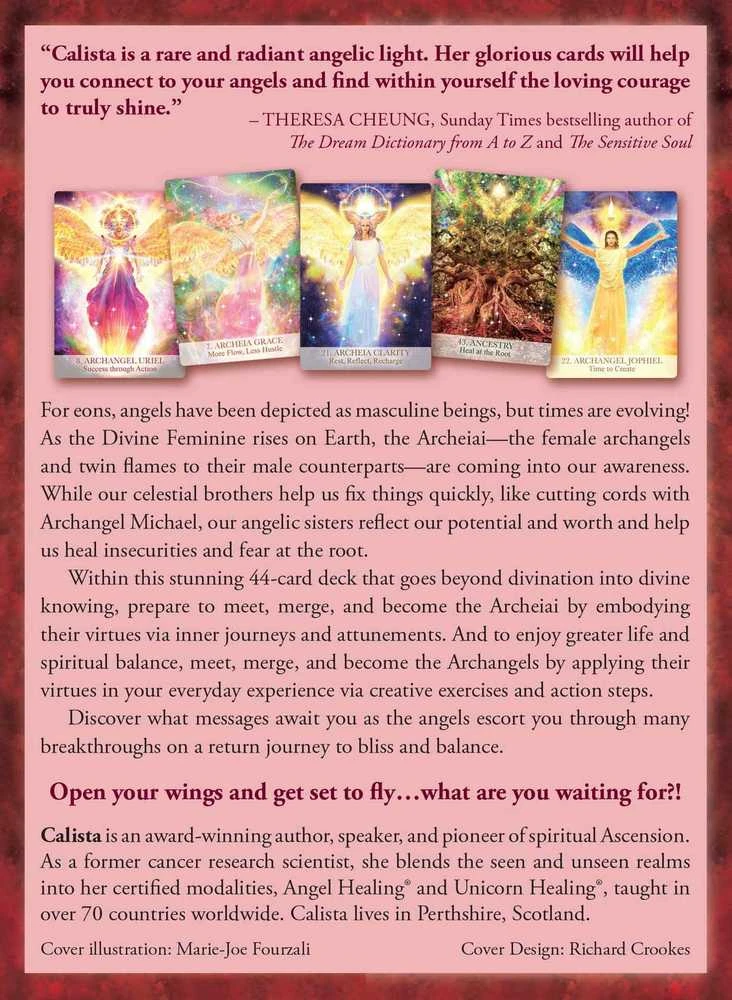 Findhorn Press The Female Archangels Oracle Kortos