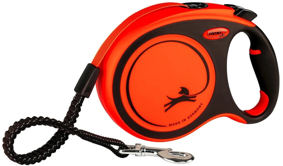 Trixie Flexi Xtreme šunų pavadėlis, L, iki 55 kg, 8 m, oranžinis