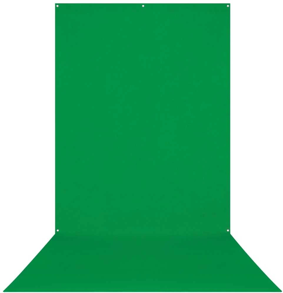 Fonas - Westcott X Drop 5' x 12' Wrinkle Resistant Polyester Žalias