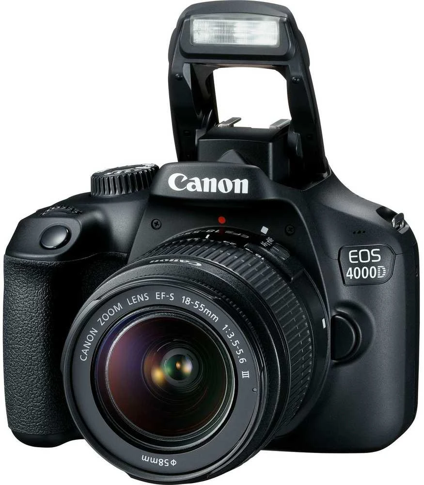 Canon EOS 4000D 18-55mm III + 75-300mm III