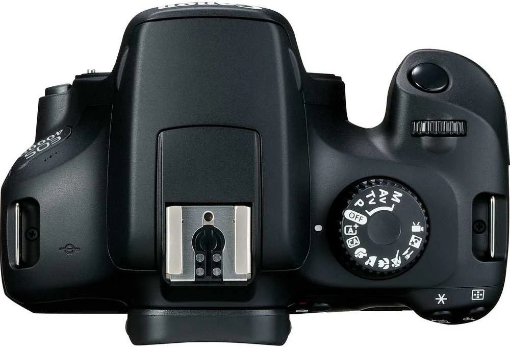 Canon EOS 4000D SLR fotoaparato korpusas 18 MP 5184 x 3456 pikseliai Juoda