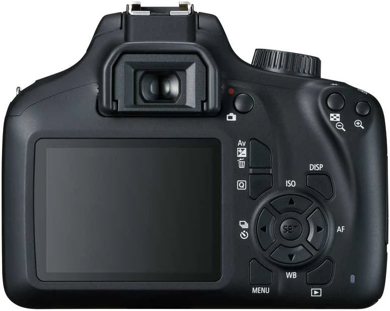 Canon EOS 4000D SLR fotoaparato korpusas 18 MP 5184 x 3456 pikseliai Juoda