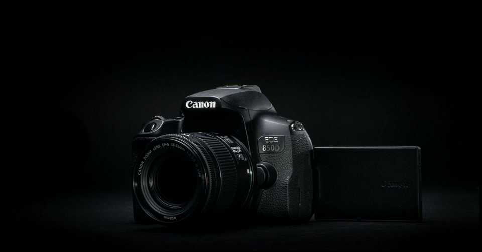 Canon EOS 850D SLR fotoaparato komplektas 24,1 MP CMOS 6000 x 4000 pikseliai Juoda