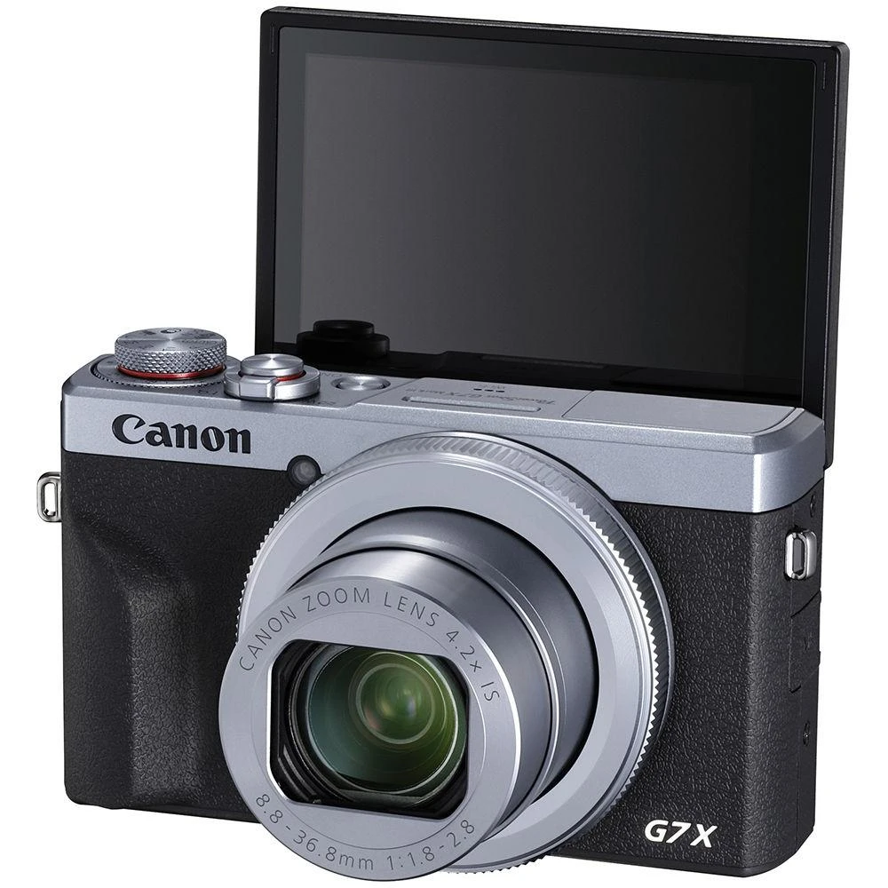 Canon PowerShot G7 X Mark III Kompaktiškas fotoaparatas 20,1 MP CMOS 5472 x 3648 pikseliai Juoda, Sidabras