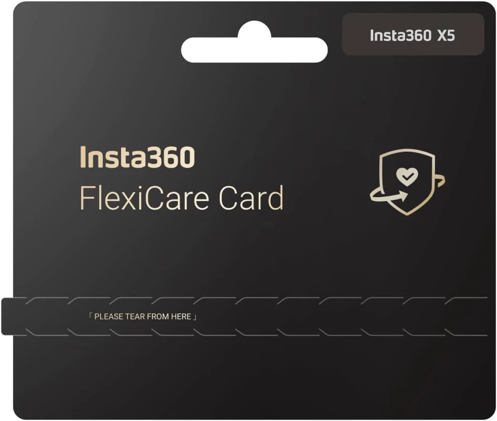 Fotoaparato Apsaugos Planas - Insta360 X5 FlexiCare Kortelė