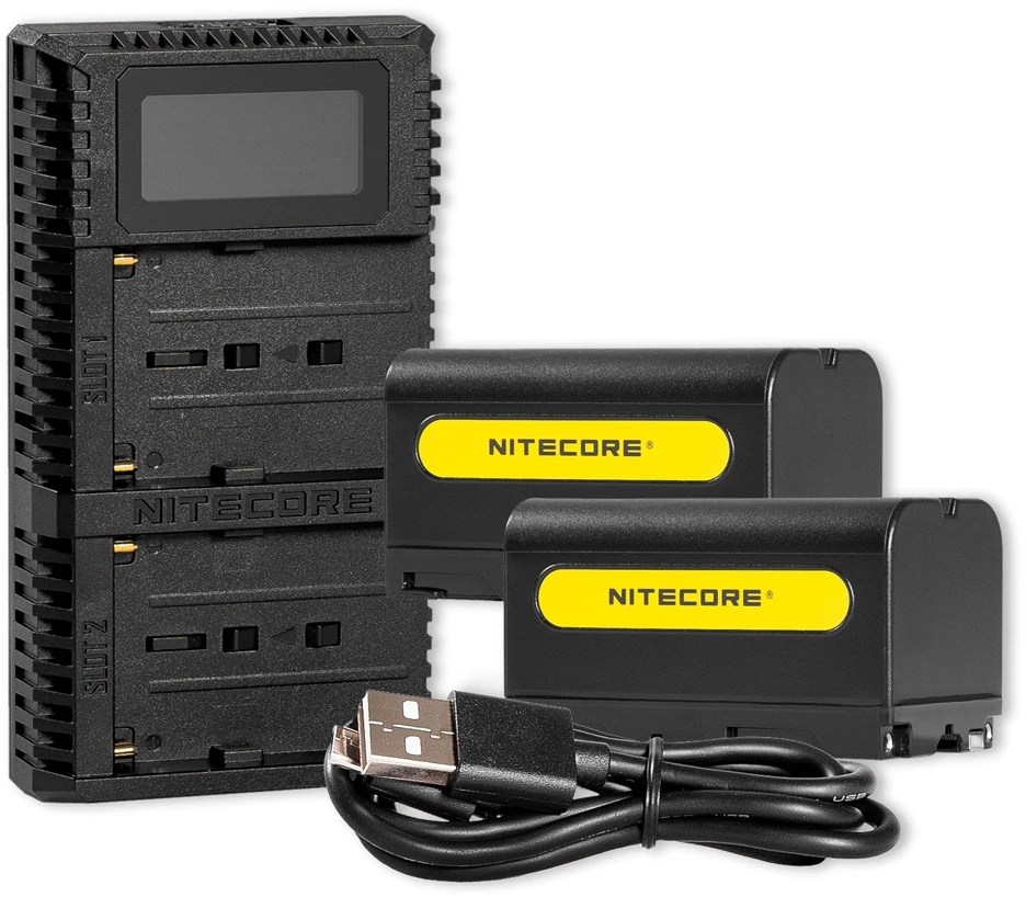 „Nitecore np-f pro“ rinkinys