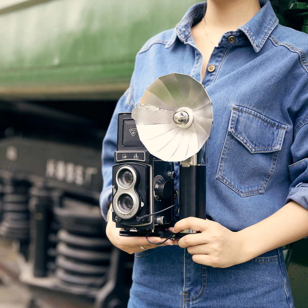 Godox Lux Master Retro Camera Flash Juodas