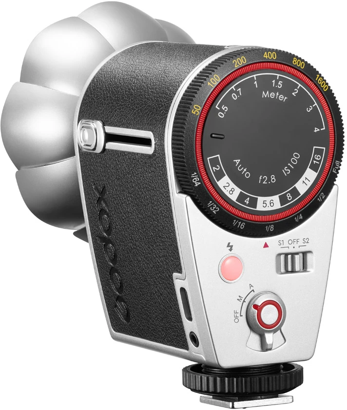 Fotoaparato blykstė - Godox Retro Lux Cadet Flash (rankinis/automatinis, įkraunama baterija)