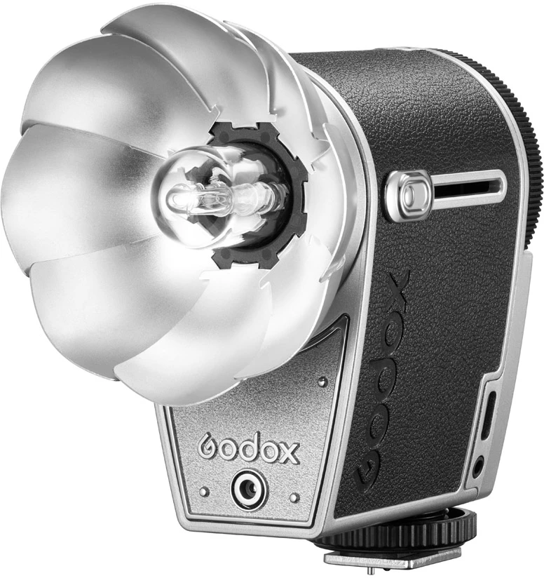 Fotoaparato blykstė - Godox Retro Lux Cadet Flash (rankinis/automatinis, įkraunama baterija)