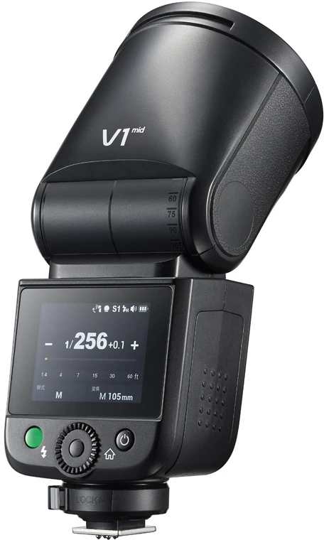 „Godox V1 Mid“ blykstė, skirta OM sistemai / „Panasonic“
